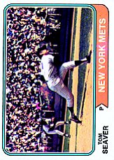 1974 Topps Baseball Cards      080      Tom Seaver